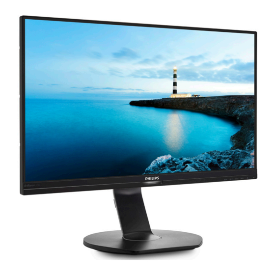 Philips Brilliance 272B7 Bedienungsanleitung