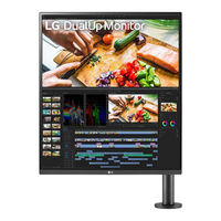 LG DualUp Ergo 28MQ780-B Benutzerhandbuch