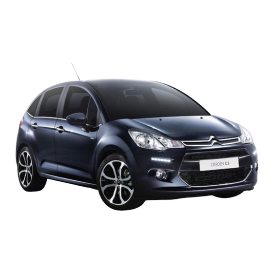 CITROËN C3 2015 Bedienungsanleitung