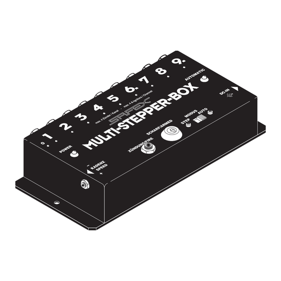 SAFEX MULTI-STEPPET BOX Gebrauchsanweisung