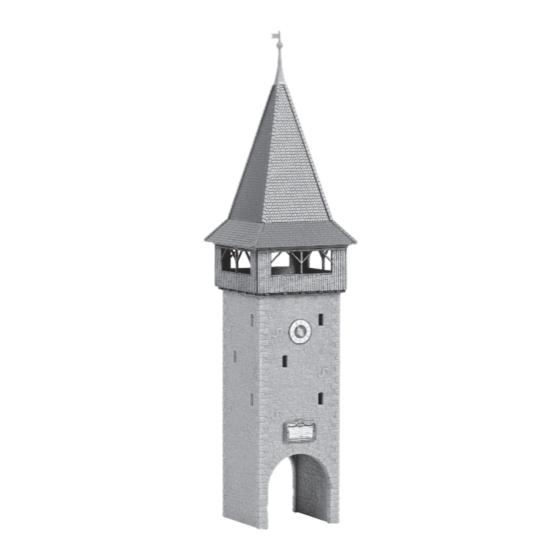 Faller ALTSTADTTURM Kurzanleitung