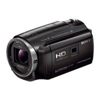 Sony Handycam HDR-CX670 Bedienungsanleitung