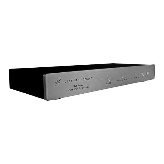 North Star Design USBdac32 Bedienungsanleitung