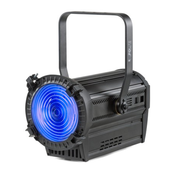 Expolite LED FRESNEL XAL Bedienungsanleitung