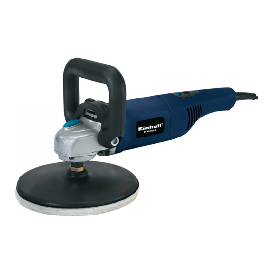 EINHELL BT-PO 1100 E Originalbetriebsanleitung