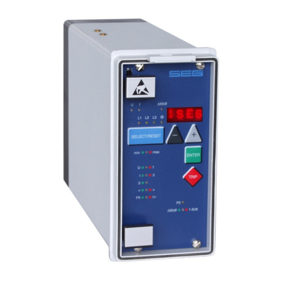 Seg HighTECH-Serie Handbuch