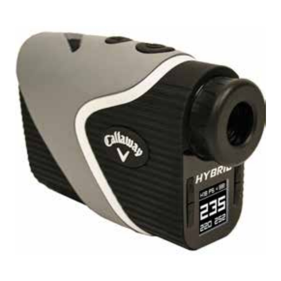Callaway Hybrid Bedienungsanleitung