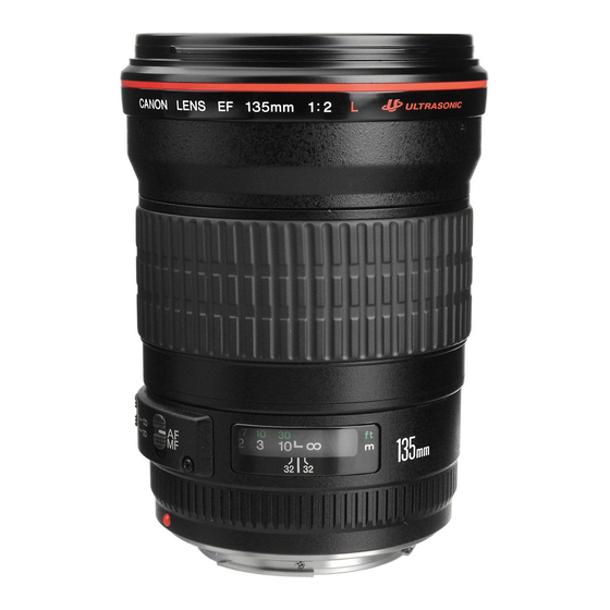 Canon EF135mm F2L USM Bedienungsanleitung