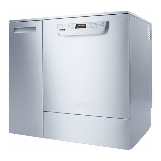 Miele PG 8582 CD Installationshandbuch