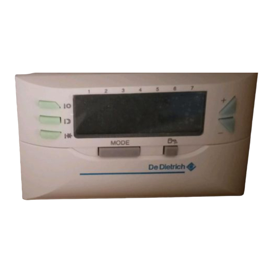 DeDietrich FM161 Bedienungsanleitung