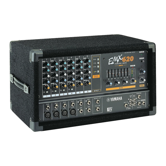 Yamaha EMX620 Bedienungsanleitung