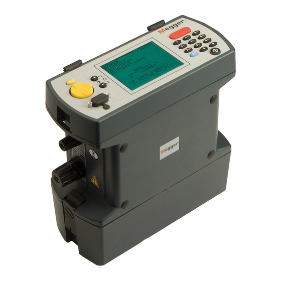 Megger DLRO-10X Bedienungsanleitung