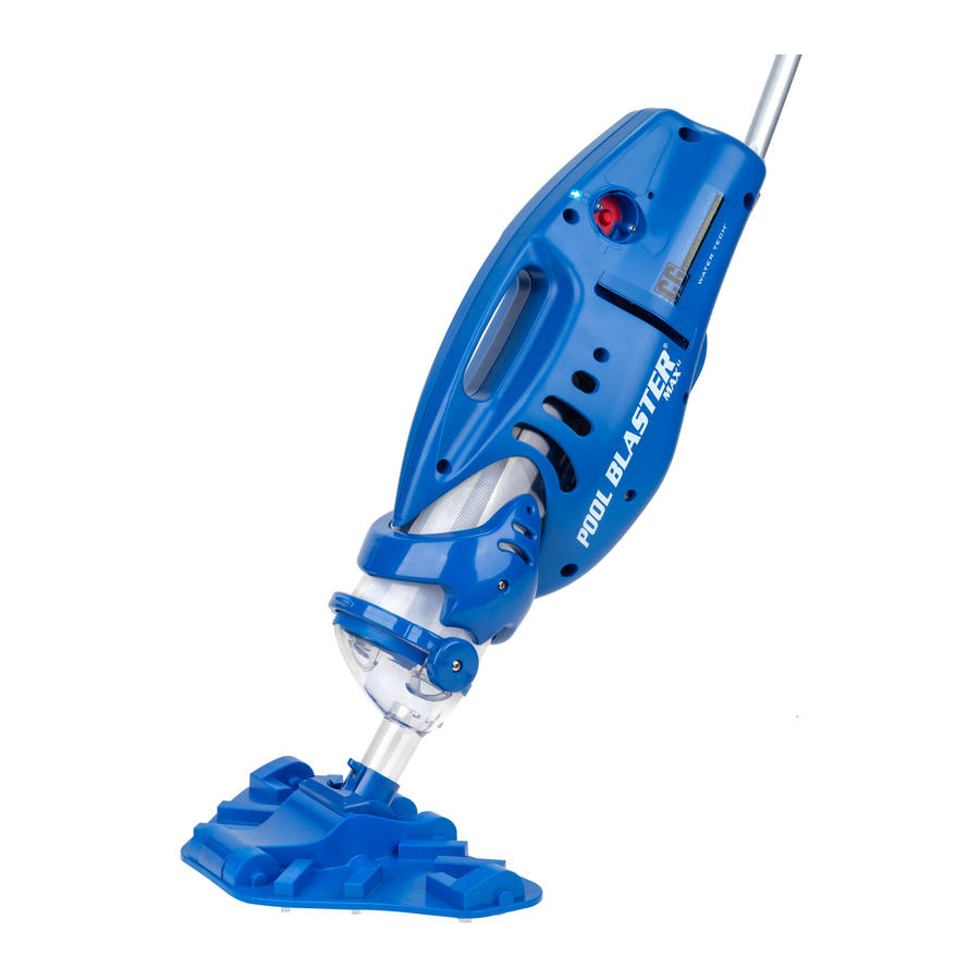 Water Tech POOL BLASTER MAX Bedienungsanleitung