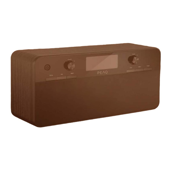 Peaq PDR100 Bedienungsanleitung