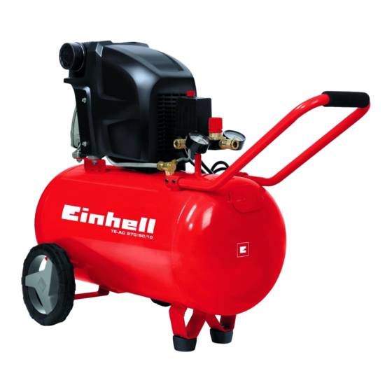 EINHELL TE-AC 270/50/10 Originalbetriebsanleitung