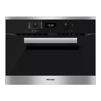 Miele H6400-60BM Gebrauchs- Und Montageanweisung