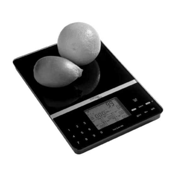 Topcom Diet Scale 600 Bedienungsanleitung
