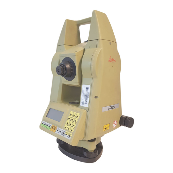 Leica TC605 Gebrauchsanweisung