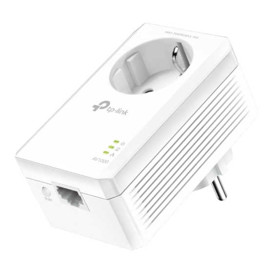 TP-Link TL-PA7019P Schnellinstallationsanleitung