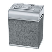 Fellowes POWERSHRED Shredmate Bedienungsanleitung