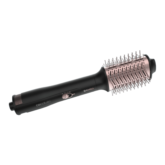 cecotec BAMBA CERAMICCARE 3IN1 STYLER Bedienungsanleitung