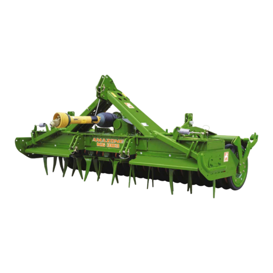 Amazone KE 03 Betriebsanleitung