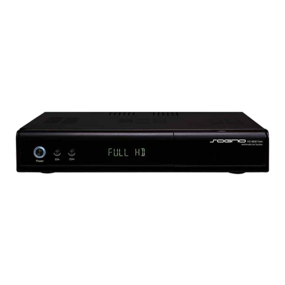 sogno HD 880 twin Handbuch