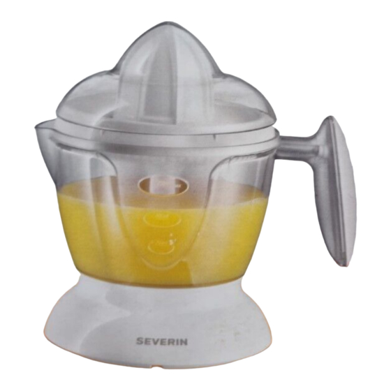 SEVERIN CP 3536 Gebrauchsanweisung