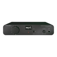 Spl Phonitor One d Bedienungsanleitung