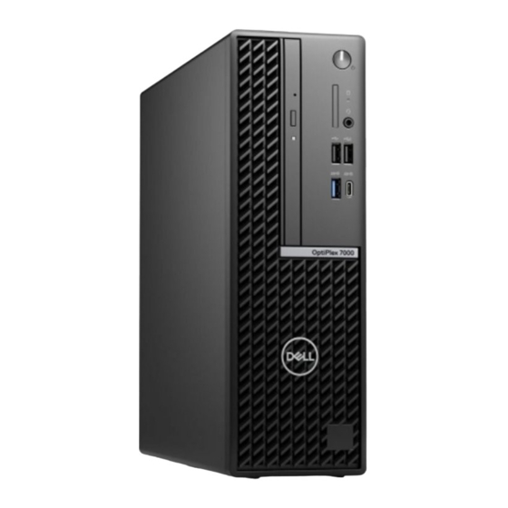 Dell OptiPlex Small Form Factor 7010 Bedienungsanleitung