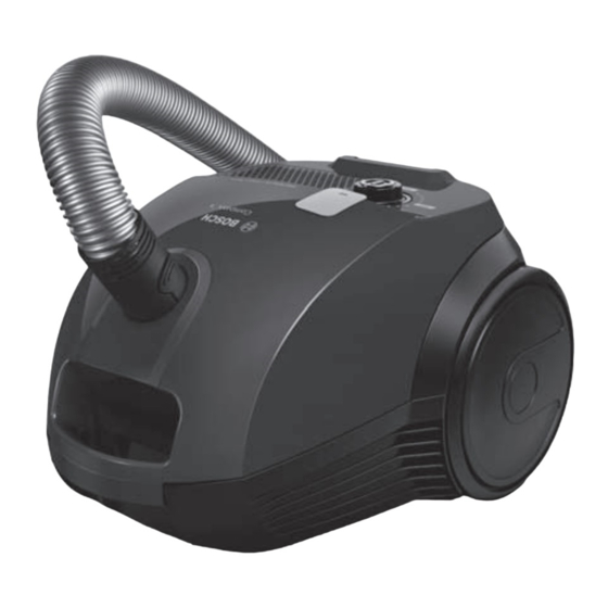 Bosch Compaxx'x BZGL2 Serie Gebrauchsanleitung