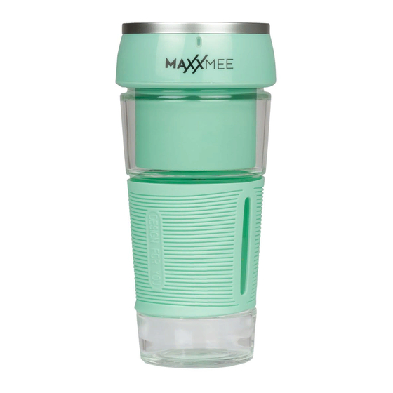 MAXXMEE Smoothie Maker 2 go Bedienungsanleitung
