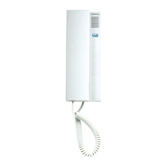 Fermax Interface Telefonico Bedienungsanleitung