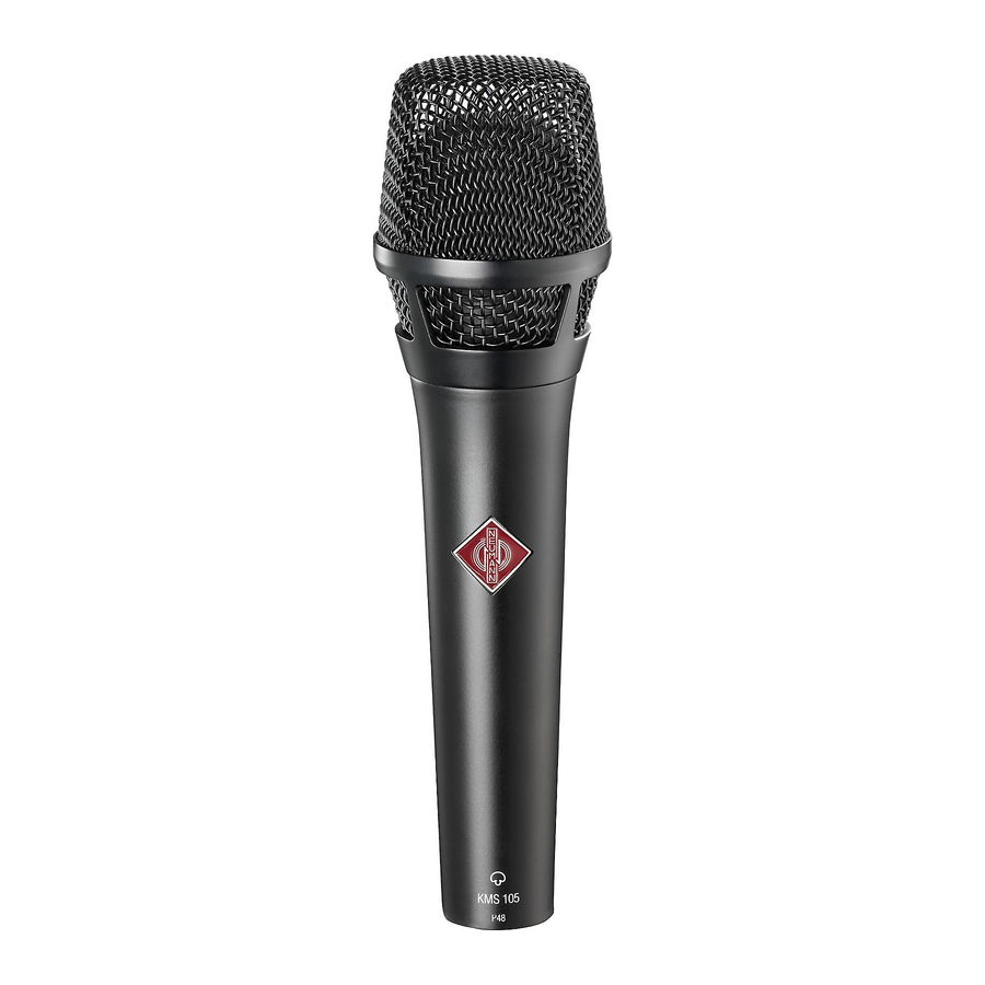 Neumann KMS 104 Bedienungsanleitung