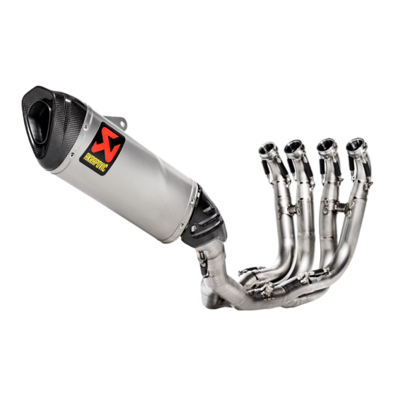 Akrapovic Racing Einbauanleitung