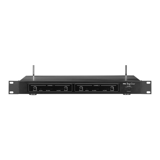 Stageline TXS-860 Handbuch