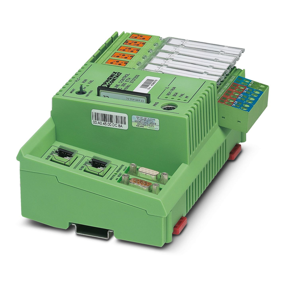 Phoenix Contact ILC 370 ETH 2-TX-IB Anwenderhandbuch