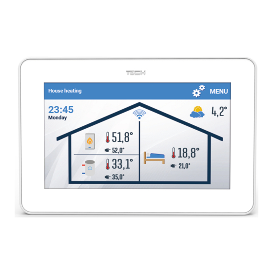 Tech Controllers EU-2801 WiFi Bedienungsanleitung