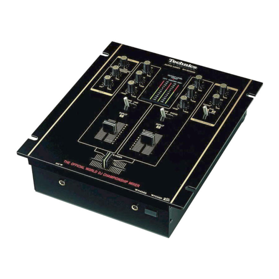 Technics SH-EX1200 Bedienungsanleitung