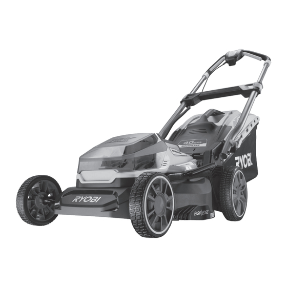 Ryobi RY18LMX40A-240 Übersetzung Der Originalanleitung