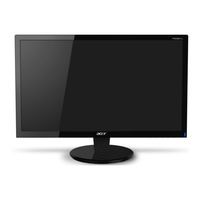 Acer P246H Bedienungsanleitung