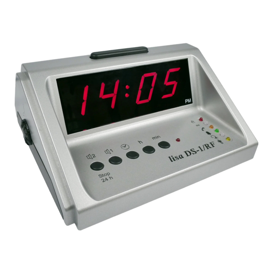 HumanTechnik lisa DS-1/RF Bedienungsanleitung