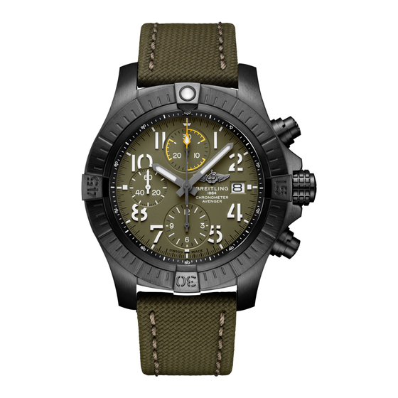 Breitling AVENGER Bedienungsanleitung