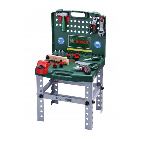 Klein Bosch TOOL-SHOP Montageanleitung