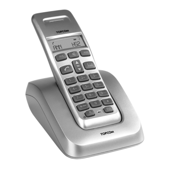 Topcom BUTLER E400 Gebrauchsanweisung