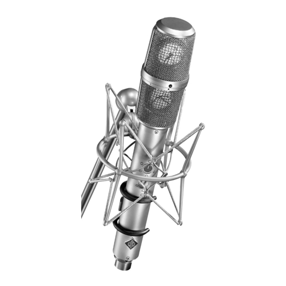 Neumann.Berlin USM 69 i Bedienungsanleitung