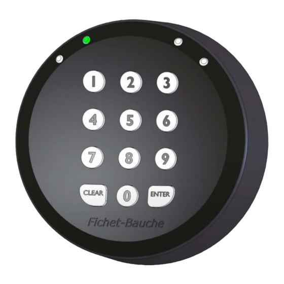 Fichet-Bauche Nectra series Handbuch