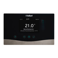Vaillant sensoCOMFORT VRC 720/3 Betriebs Und Installationsanleitung