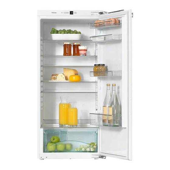 Miele K 32222 i Gebrauchs- Und Montageanweisung
