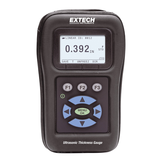 Extech Instruments TKG 100 Kurzanleitung